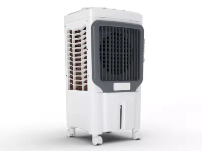 Realistic Air Cooler 3D Model Low-poly 3D model