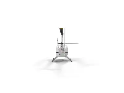 Robinson R44 Helicopter  3D model
