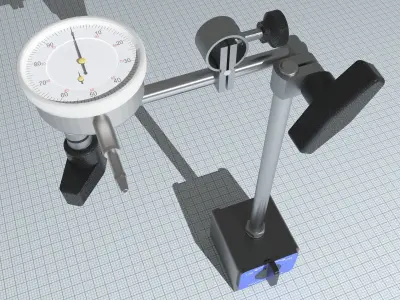 Precision Indicator 4K 3D model