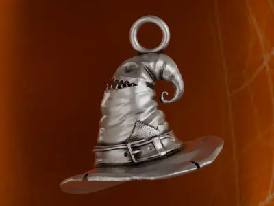 Witch Pendants 3D print model