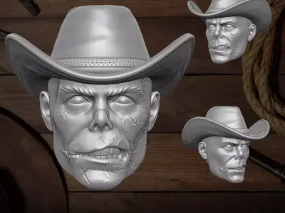 Devils Rodeo Radier 3D printable files for Action Figures 3D print model