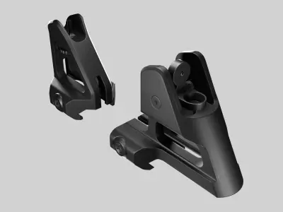 Peak 01 Sight Low-poly 3D model