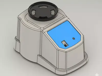 Efficient Vortex Mixer Machine for Laboratory and Industrial Use 3D print model