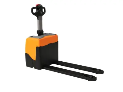 A Toyota hydraulic pallet jack lifter 3D model