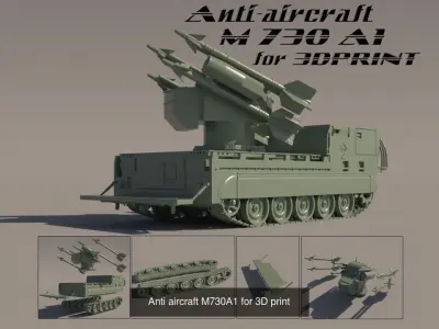 8 Tank for 3Dprint 3D Model Pack