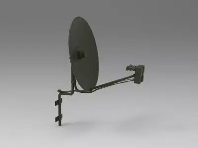 antenna 3D model 4