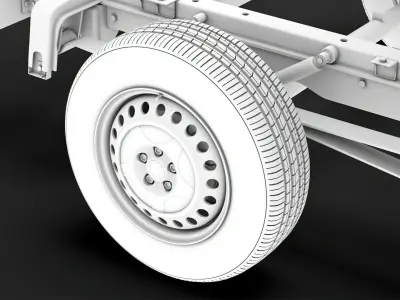 Freightliner Sprinter  2019 wheel 3D model