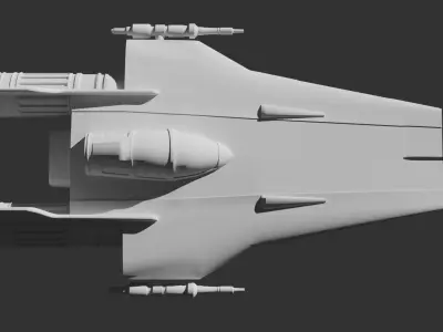 Star Wars A-Wing 3D model