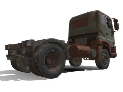 nissan-ud-quester-gke military truck 3D model