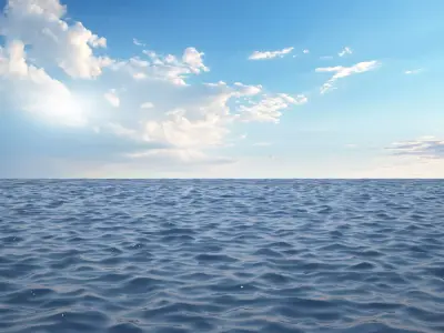 Calm Ocean 3D model