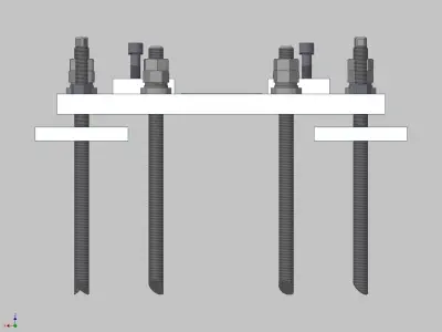 26383-ROBOT BASE RS020N-100 3D model