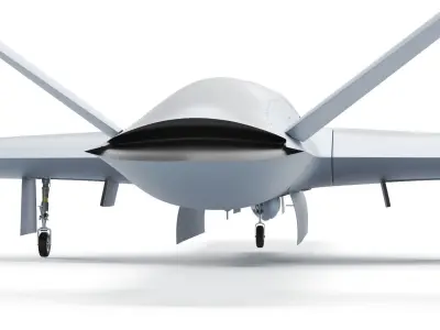 General Atomics Predator C Avenger UAV Drone   3D model