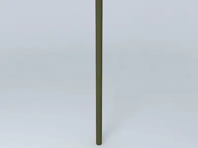 Metal pole Free 3D model