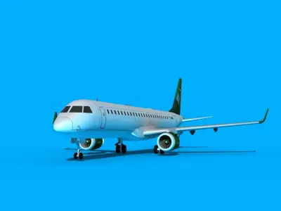 Embraer Emb-190 Wider0E 3D model