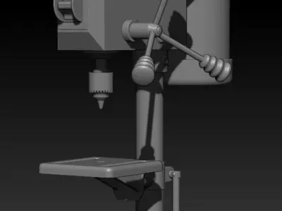 Desktop Drill Press 3D model