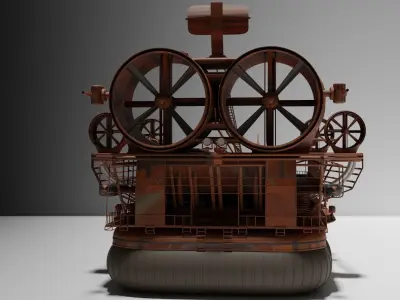  Air-Cushion Vehicle 3D model