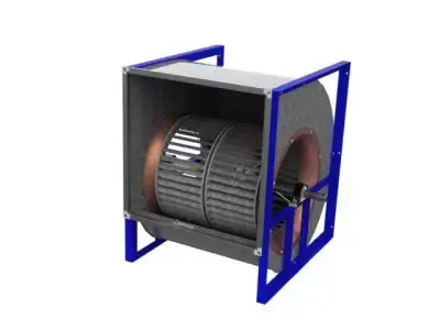 Double Fan Blower Free 3D model