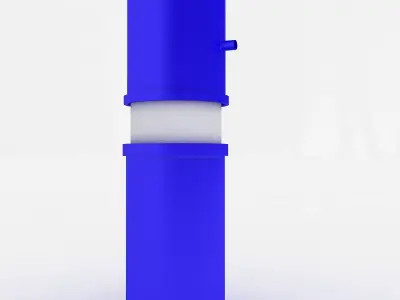 Creme dispenser 3D model