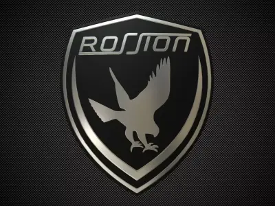 rossion logo 3D model