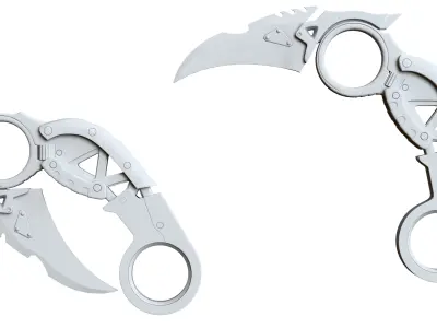 Apex Legends Karambit 3D model