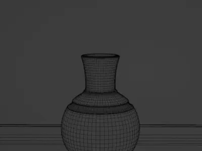 Round Vase Free 3D model