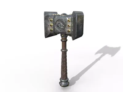Orgrims Doomhammer 3D model