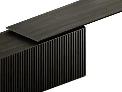 Punt Velasca Wooden sideboard VLS 300722 3D model