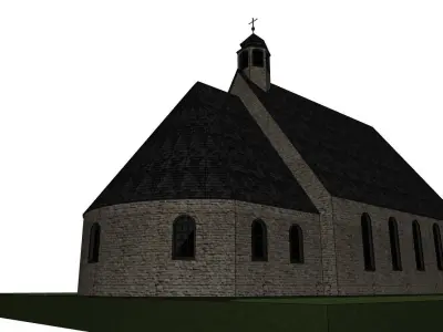 Michael Angelo Church in Krolikow 3D model