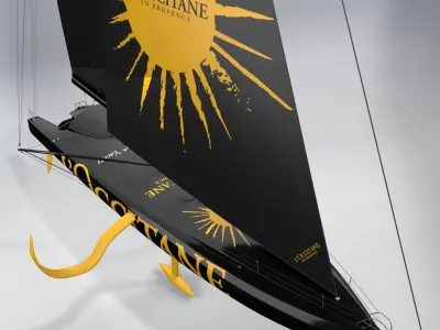  IMOCA 60 Ocean Race LOccitane Sailing 3D model