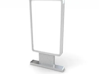 Advertising Stand Display 3D model