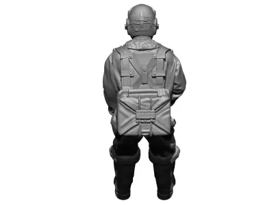 Soviet Pilot  3D print model
