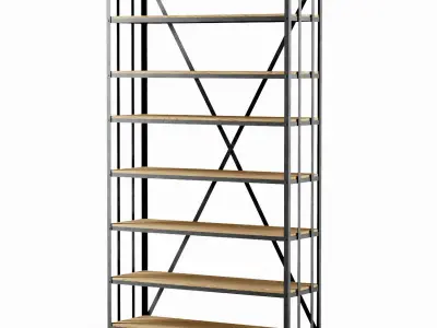Large metal rack  3D model