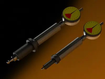 Hole Depth Gauge 3D model