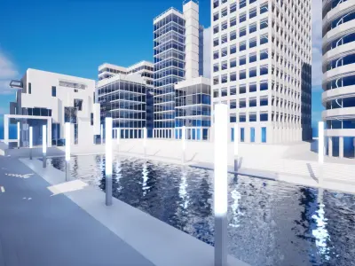 3D City 002 3D model