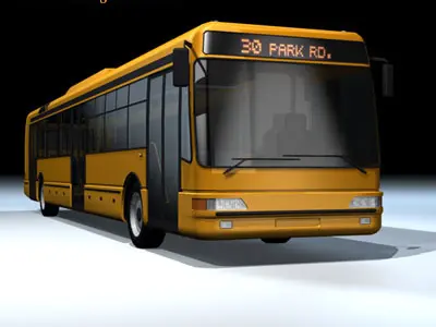 City bus2 3D model