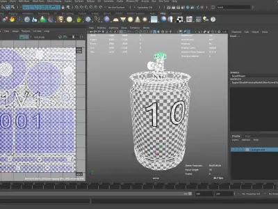 Propane Gas Tank 3D model