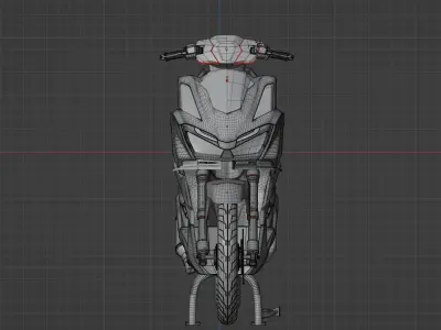 HONDA VARIO 160 2022 3D model