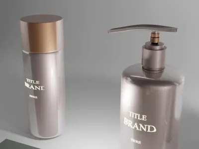 Begin cosmetic set 3D model