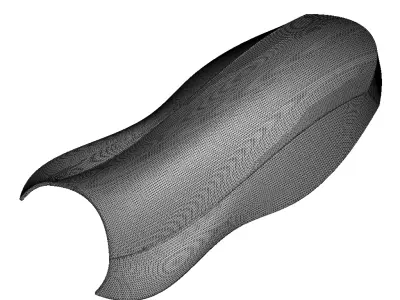 Motorcycle Seat Cover 3D print model