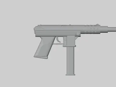 Tech-9 Weapon Model 3D model