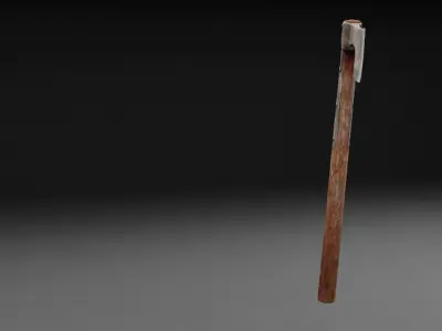 Medieval Axes Ancient Assassins creed Pack of 6 Low-poly 3D model