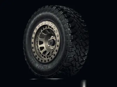 Maxxis Buckshot Mudder II MT-764 3D model