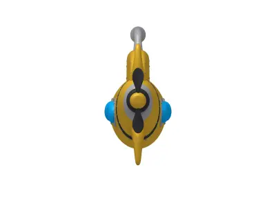 Submarine Cartoon 3D model