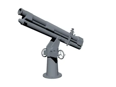 Type 38 Field Gun 3D model
