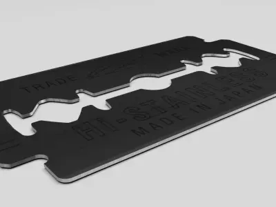 Razor Blade 3D model