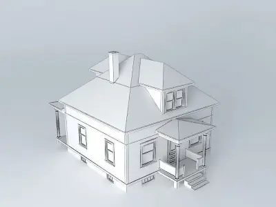 Small House Free 3D model buy
