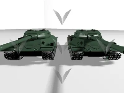IS-6  Object 252 3D model