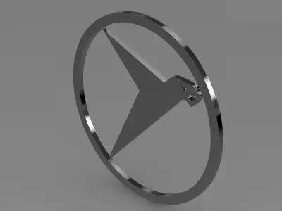 Messerschmitt logo 3D model