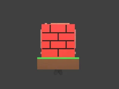 Mario Bros Part 1 3D print model