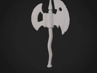 Axe model free Free low-poly 3D model